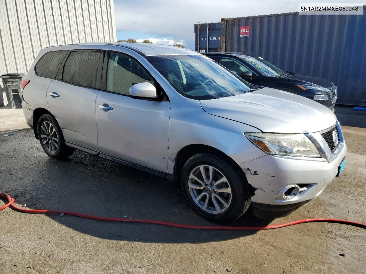 2014 Nissan Pathfinder S VIN: 5N1AR2MMXEC600481 Lot: 75323544