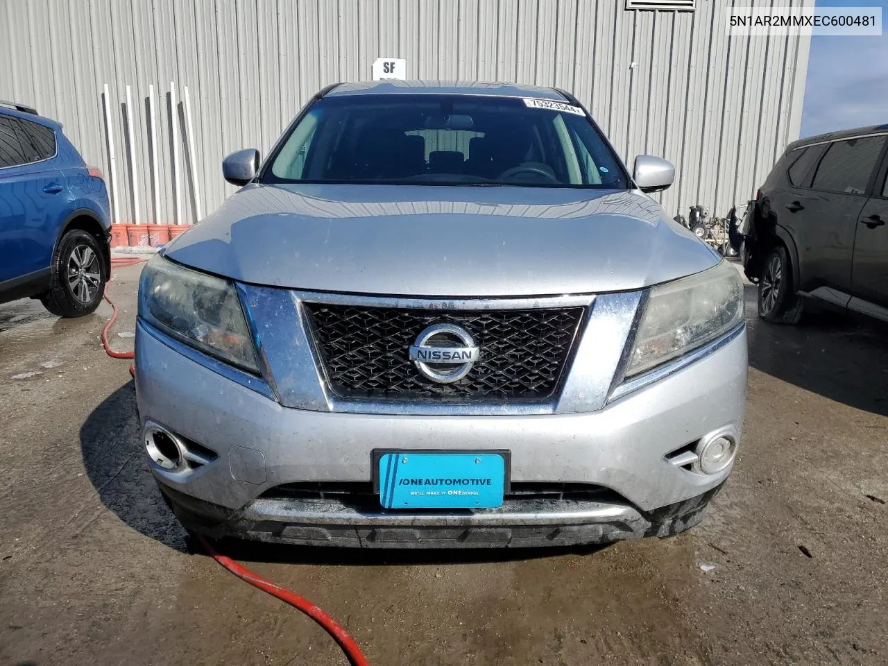 2014 Nissan Pathfinder S VIN: 5N1AR2MMXEC600481 Lot: 75323544