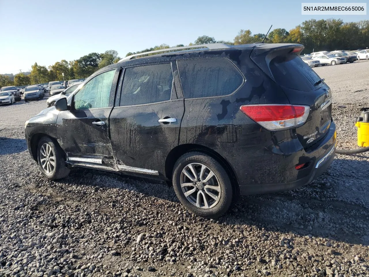 2014 Nissan Pathfinder S VIN: 5N1AR2MM8EC665006 Lot: 75356044