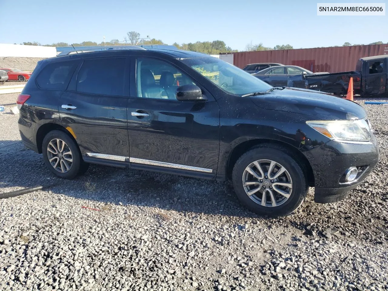 2014 Nissan Pathfinder S VIN: 5N1AR2MM8EC665006 Lot: 75356044