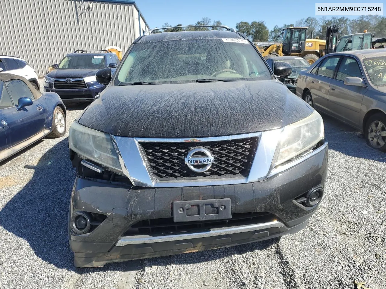 2014 Nissan Pathfinder S VIN: 5N1AR2MM9EC715248 Lot: 75408824