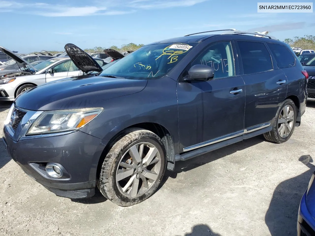 2014 Nissan Pathfinder S VIN: 5N1AR2MM1EC723960 Lot: 75468064