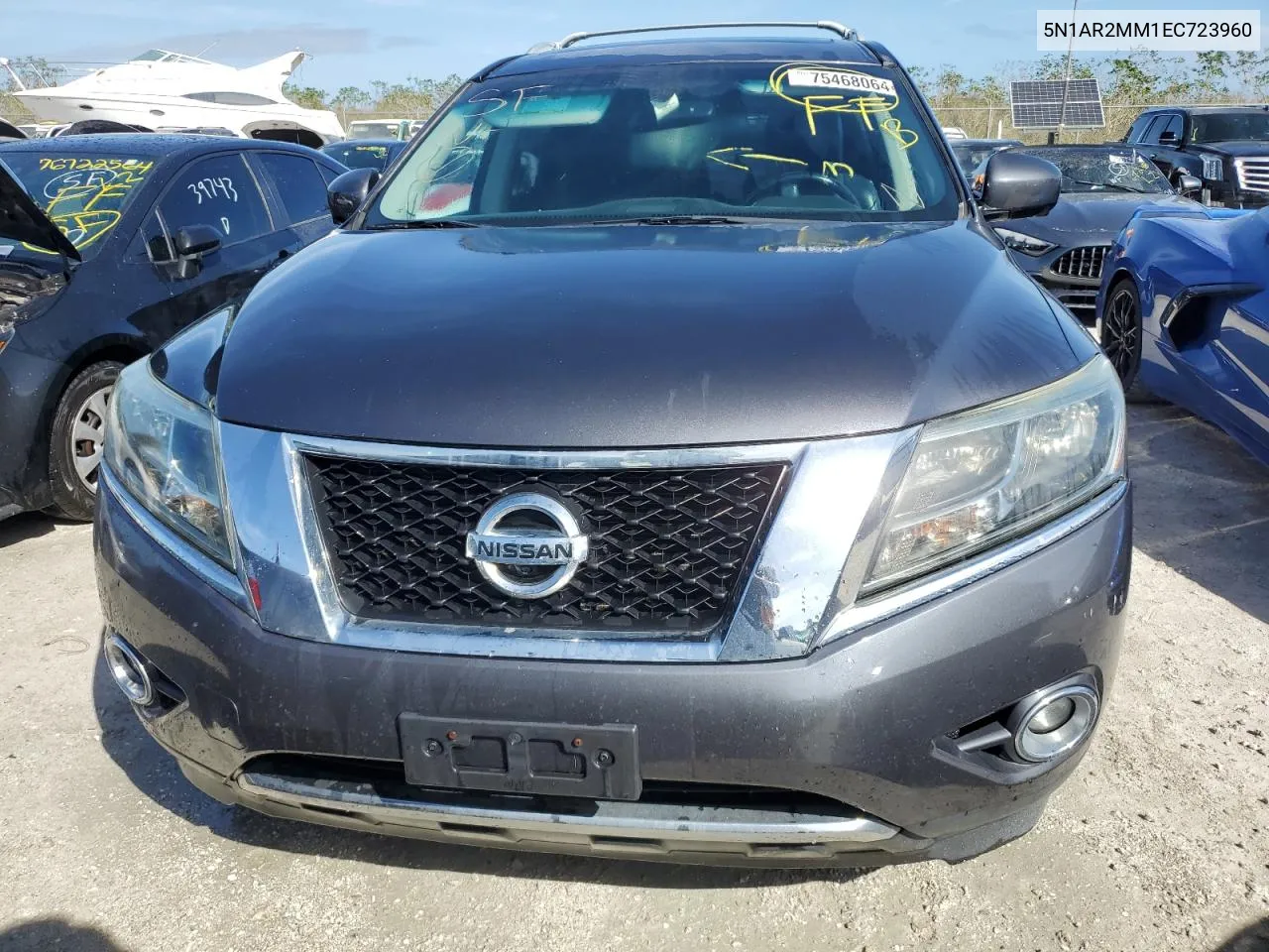 2014 Nissan Pathfinder S VIN: 5N1AR2MM1EC723960 Lot: 75468064