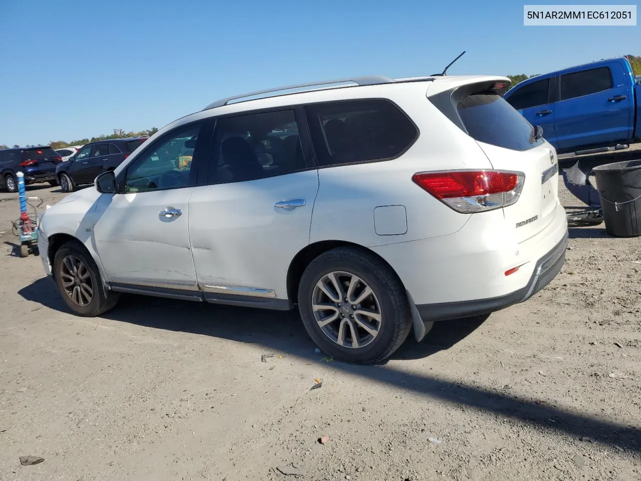 2014 Nissan Pathfinder S VIN: 5N1AR2MM1EC612051 Lot: 75479034