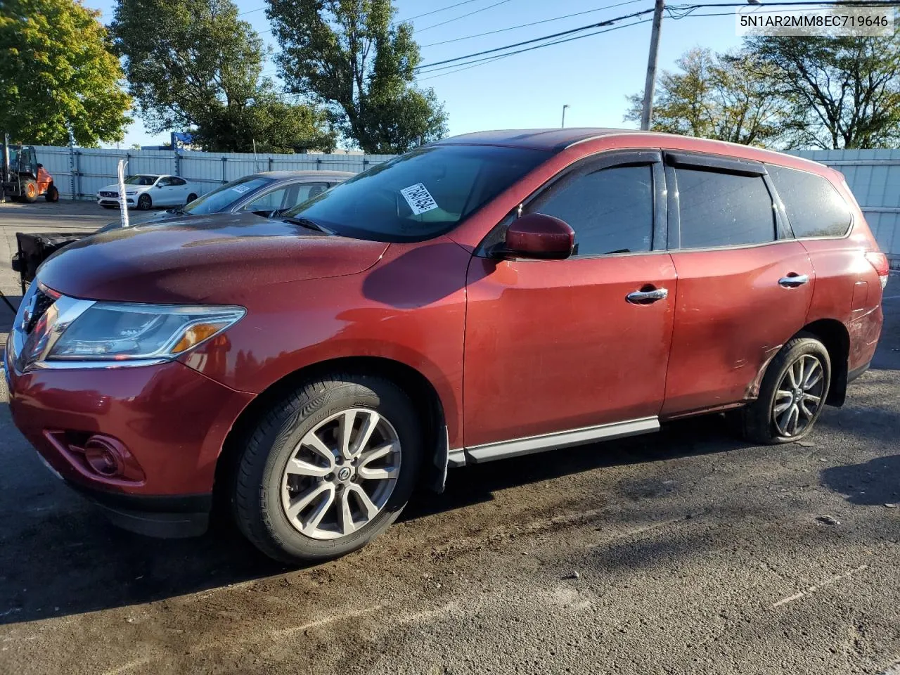 2014 Nissan Pathfinder S VIN: 5N1AR2MM8EC719646 Lot: 75487454