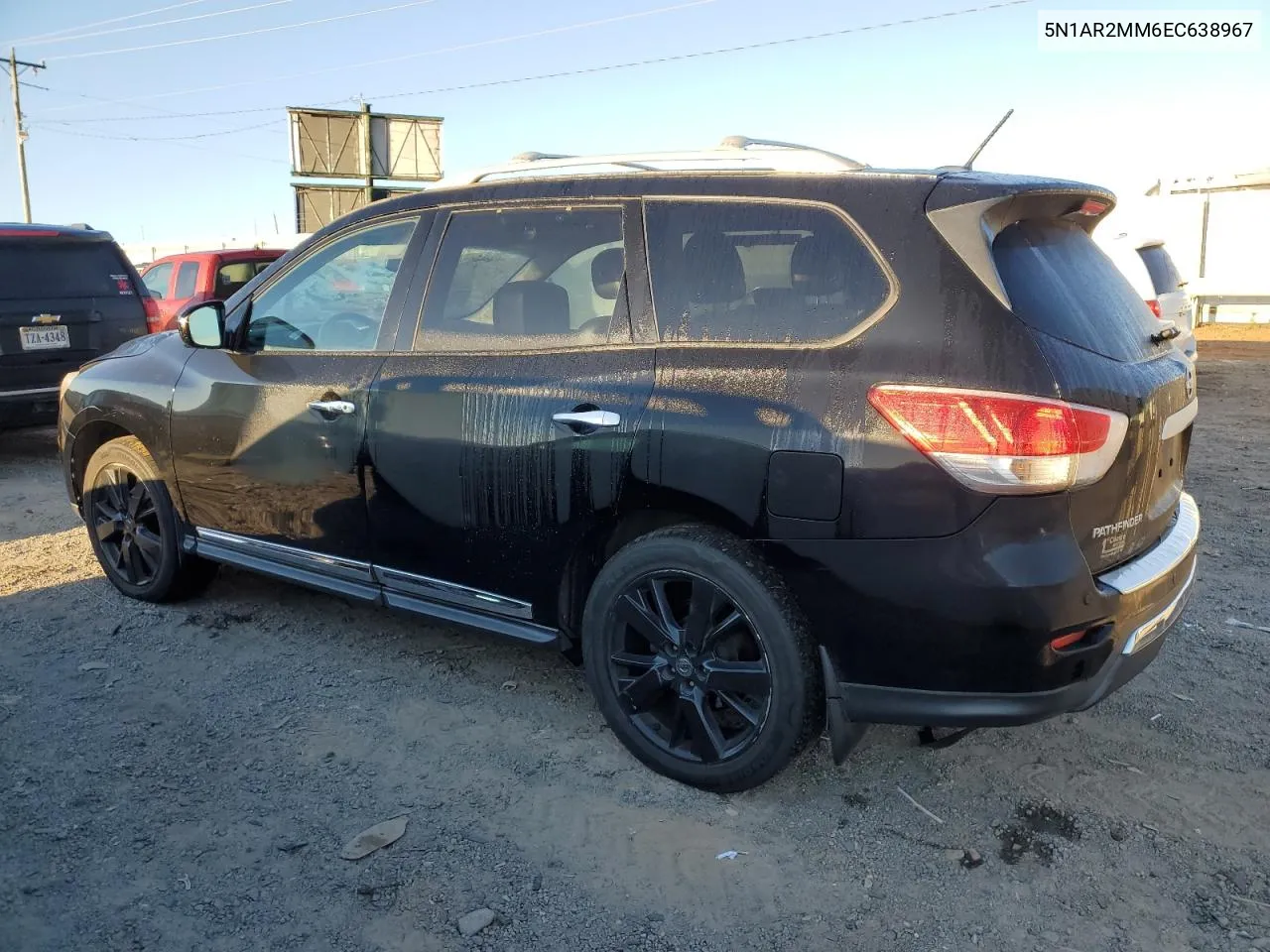 2014 Nissan Pathfinder S VIN: 5N1AR2MM6EC638967 Lot: 75497014