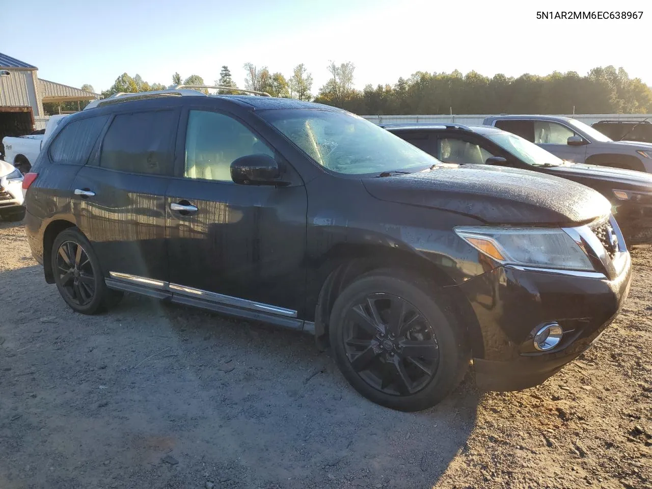 2014 Nissan Pathfinder S VIN: 5N1AR2MM6EC638967 Lot: 75497014