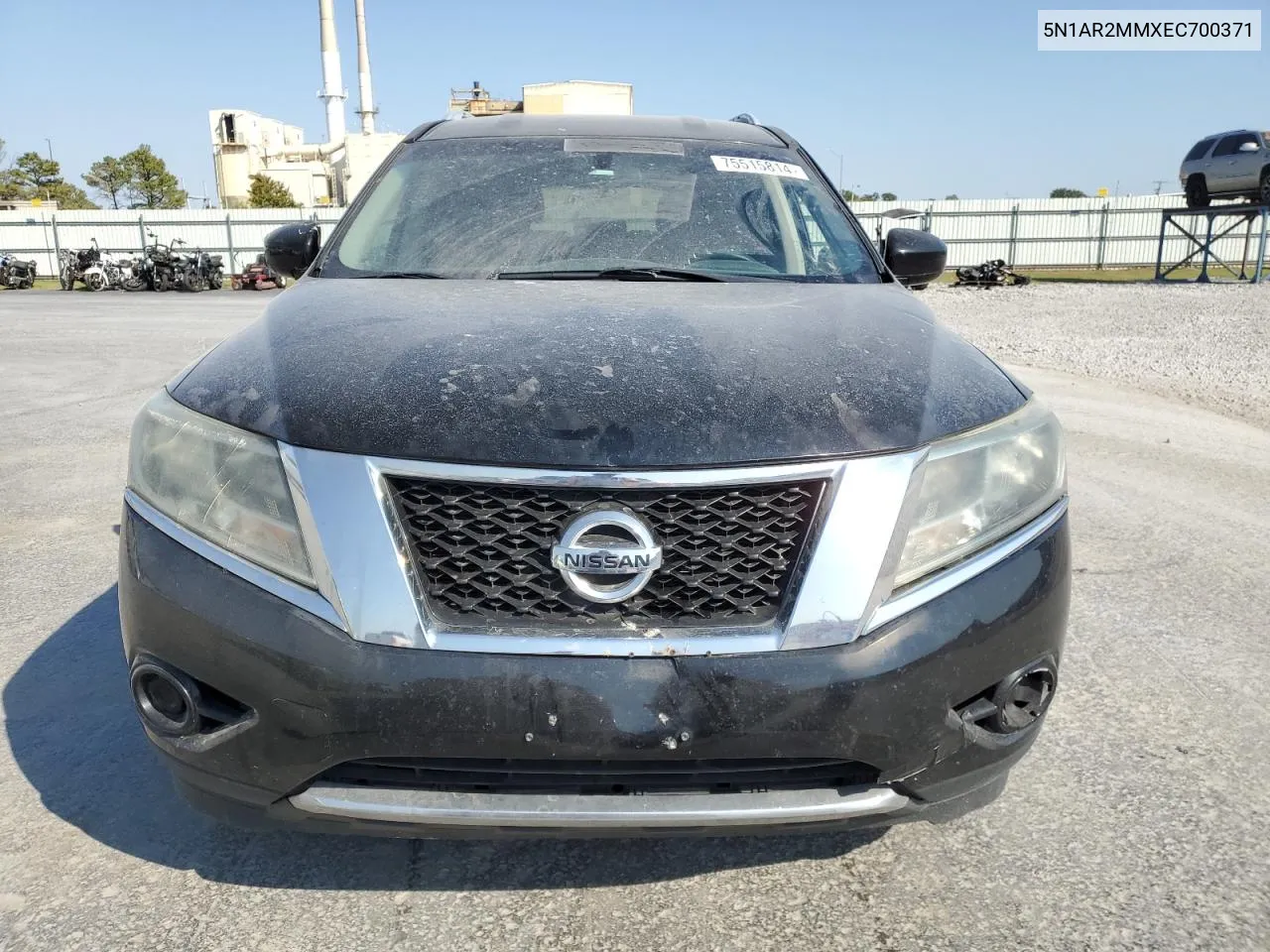 2014 Nissan Pathfinder S VIN: 5N1AR2MMXEC700371 Lot: 75515814