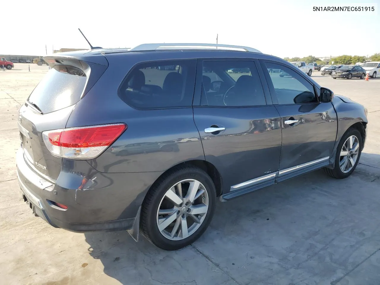 2014 Nissan Pathfinder S VIN: 5N1AR2MN7EC651915 Lot: 75734264