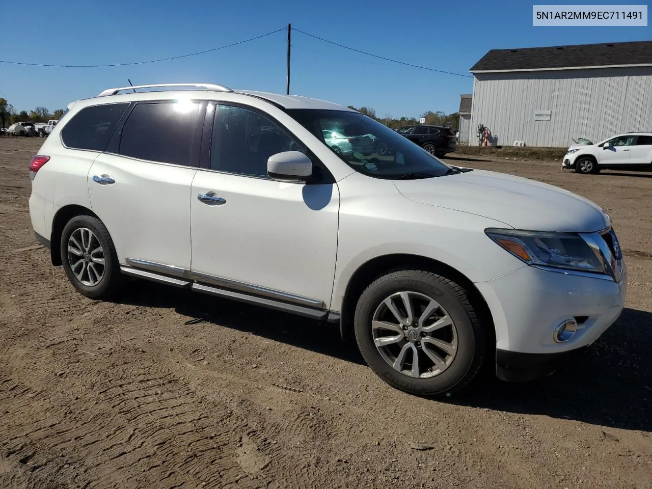 2014 Nissan Pathfinder S VIN: 5N1AR2MM9EC711491 Lot: 75808634