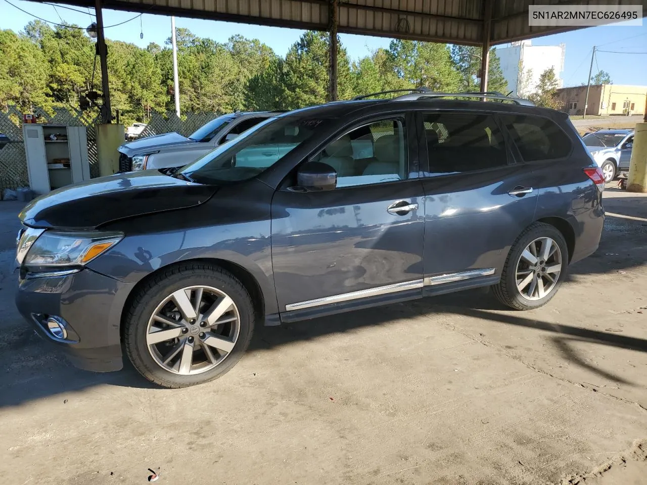 2014 Nissan Pathfinder S VIN: 5N1AR2MN7EC626495 Lot: 75901434