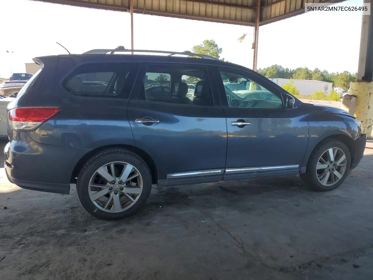 2014 Nissan Pathfinder S VIN: 5N1AR2MN7EC626495 Lot: 75901434