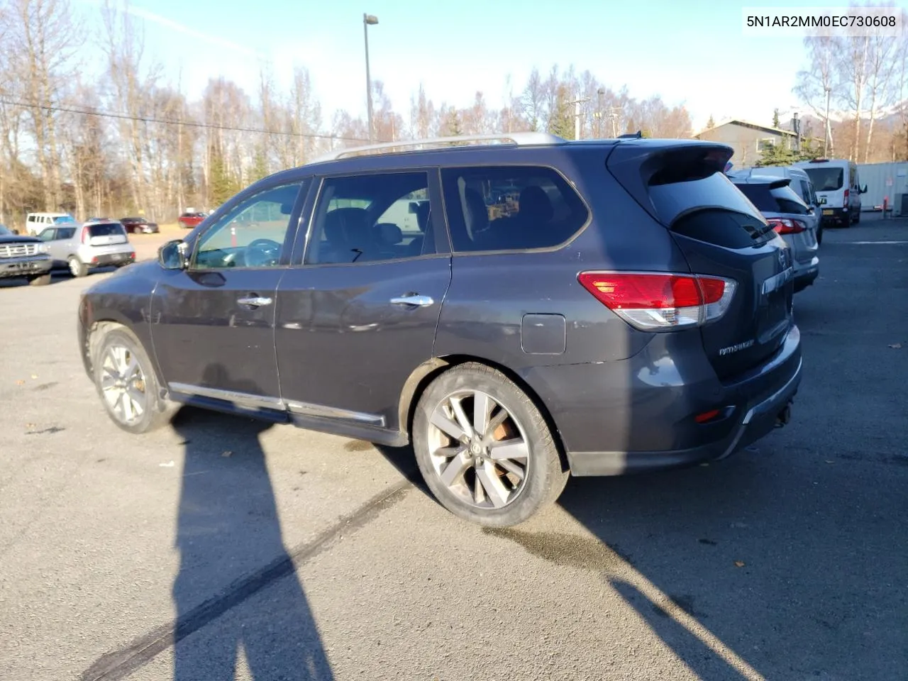 2014 Nissan Pathfinder S VIN: 5N1AR2MM0EC730608 Lot: 76068964