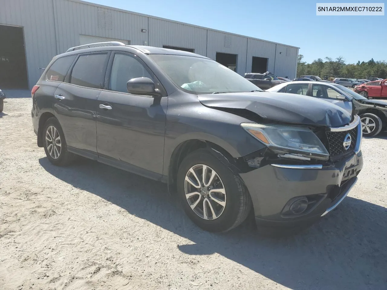 2014 Nissan Pathfinder S VIN: 5N1AR2MMXEC710222 Lot: 76078864