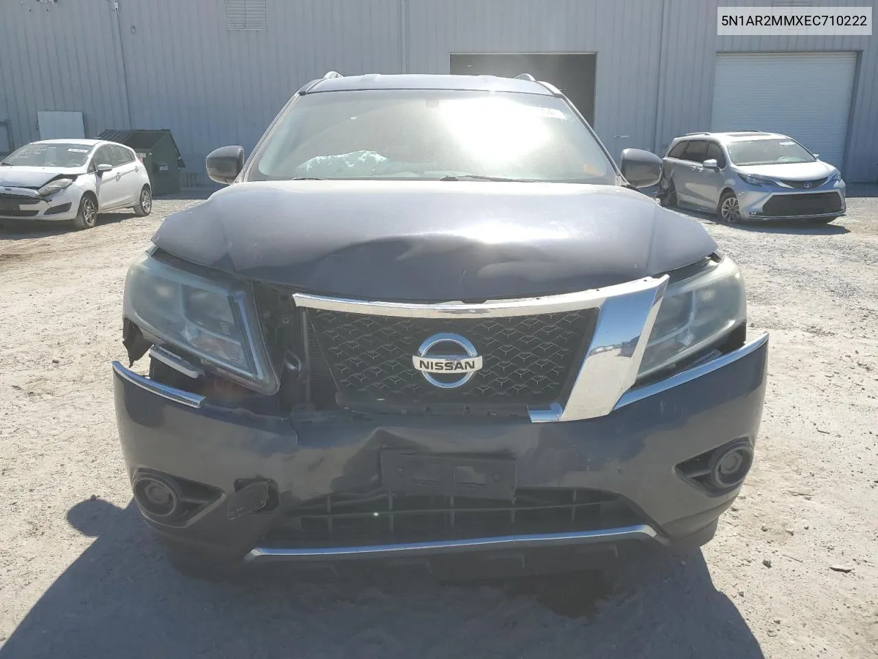 2014 Nissan Pathfinder S VIN: 5N1AR2MMXEC710222 Lot: 76078864