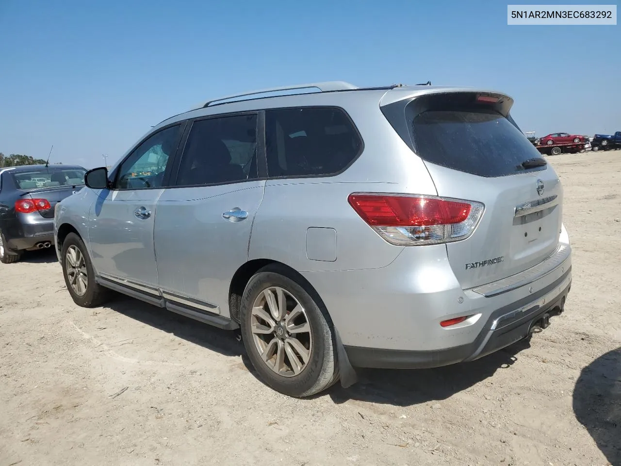 2014 Nissan Pathfinder S VIN: 5N1AR2MN3EC683292 Lot: 76270354