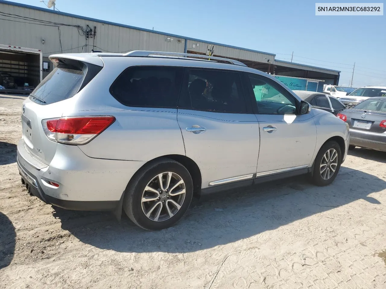 2014 Nissan Pathfinder S VIN: 5N1AR2MN3EC683292 Lot: 76270354