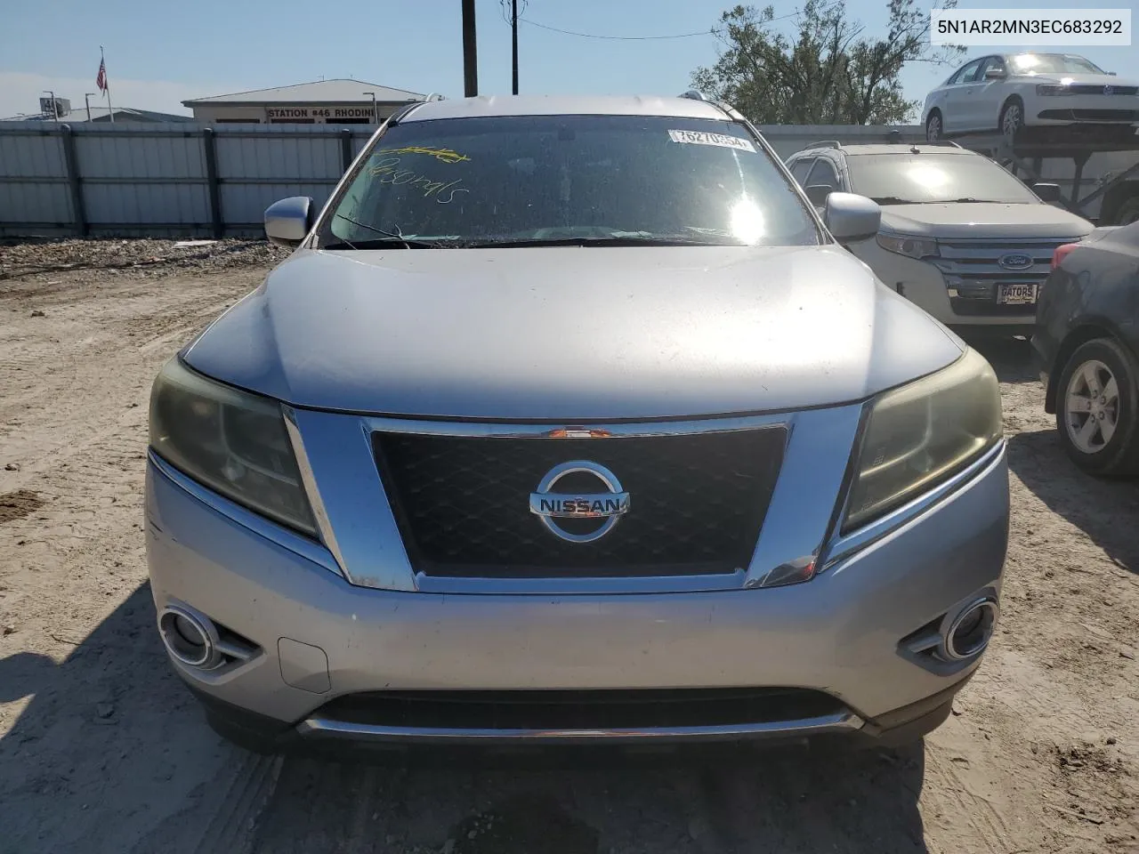 2014 Nissan Pathfinder S VIN: 5N1AR2MN3EC683292 Lot: 76270354