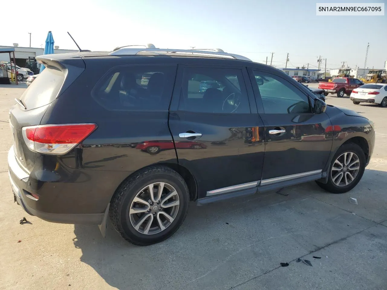 2014 Nissan Pathfinder S VIN: 5N1AR2MN9EC667095 Lot: 76380124