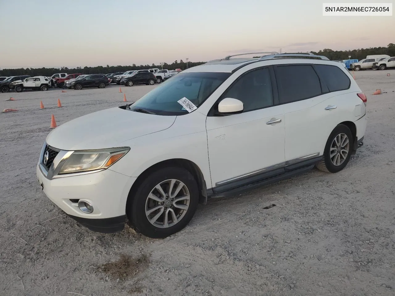 2014 Nissan Pathfinder S VIN: 5N1AR2MN6EC726054 Lot: 76576694