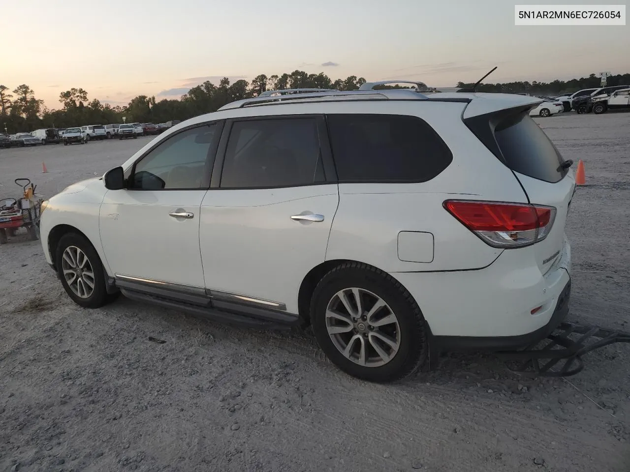 2014 Nissan Pathfinder S VIN: 5N1AR2MN6EC726054 Lot: 76576694