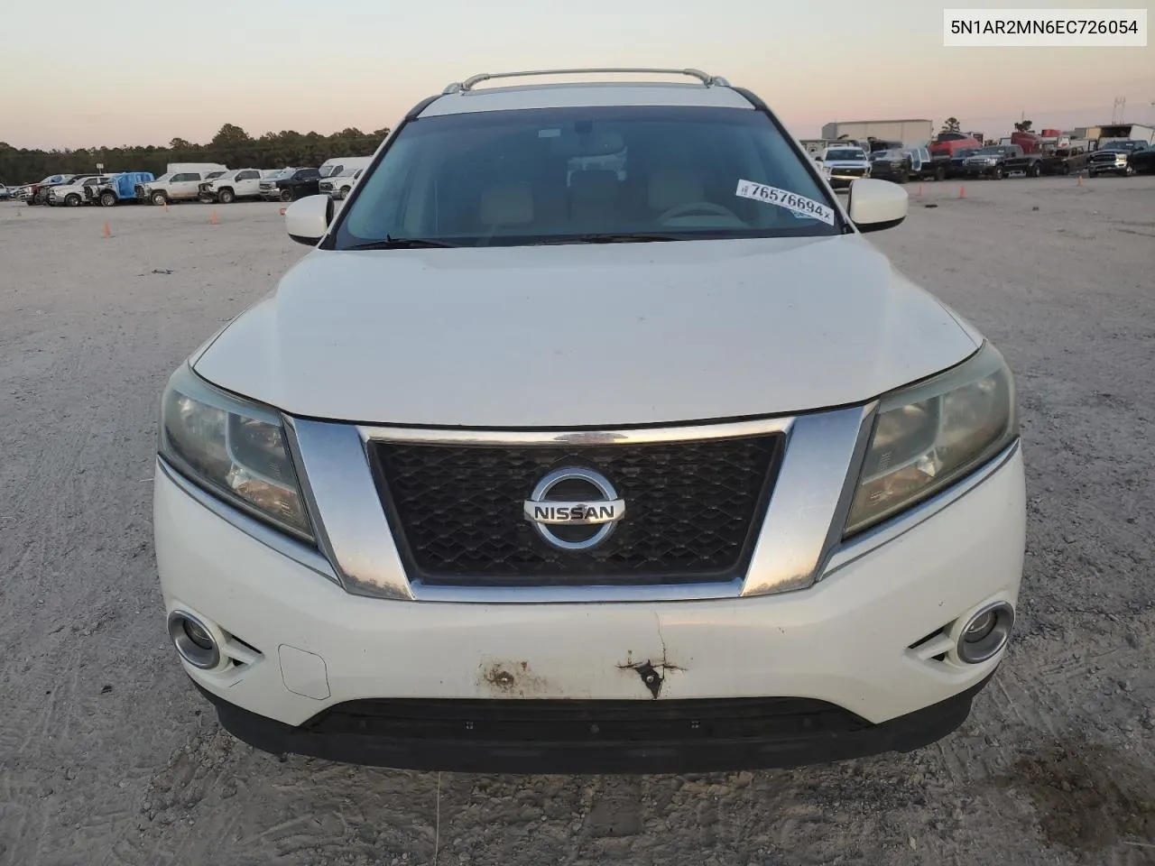 2014 Nissan Pathfinder S VIN: 5N1AR2MN6EC726054 Lot: 76576694