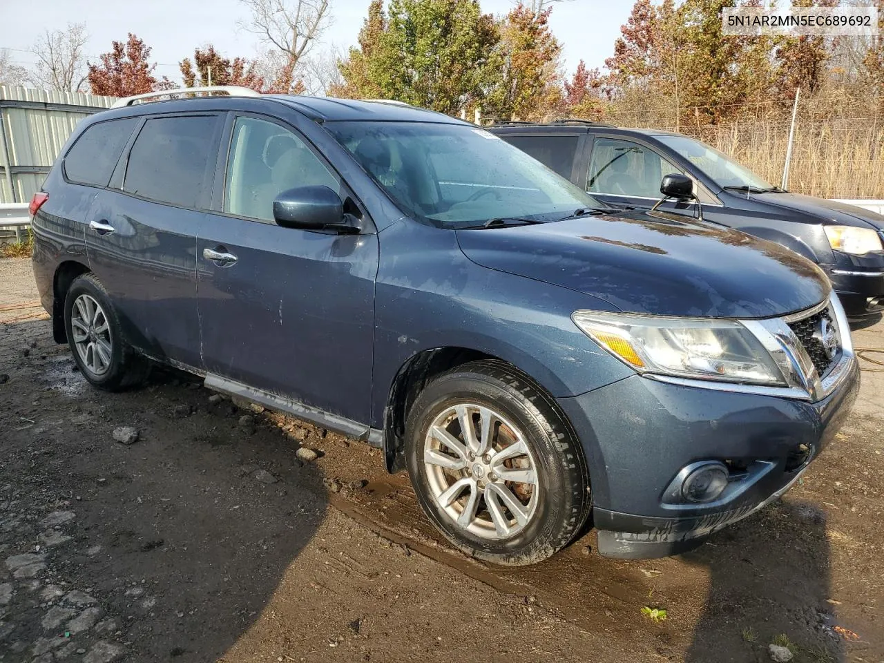 2014 Nissan Pathfinder S VIN: 5N1AR2MN5EC689692 Lot: 76595124