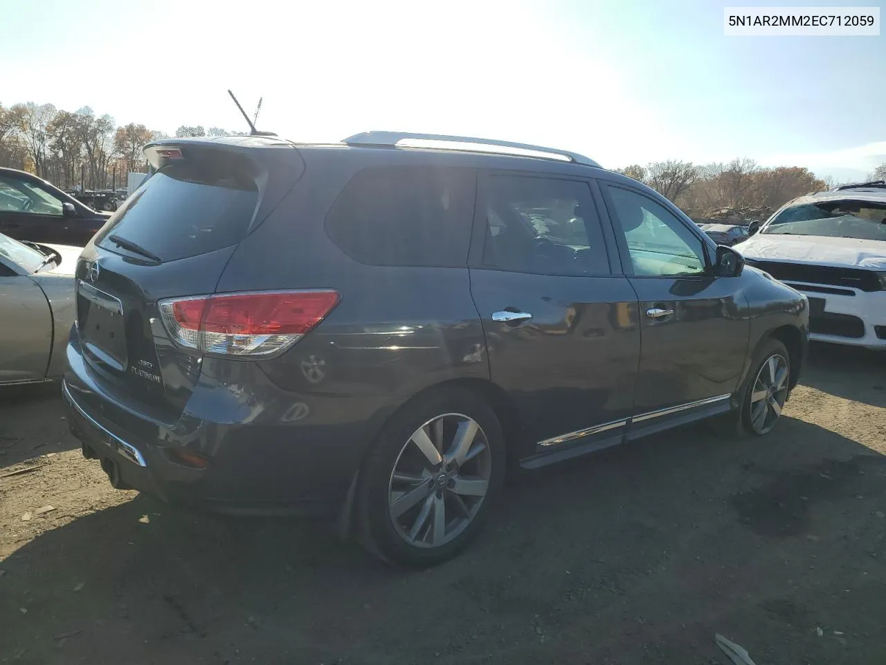 2014 Nissan Pathfinder S VIN: 5N1AR2MM2EC712059 Lot: 76846564