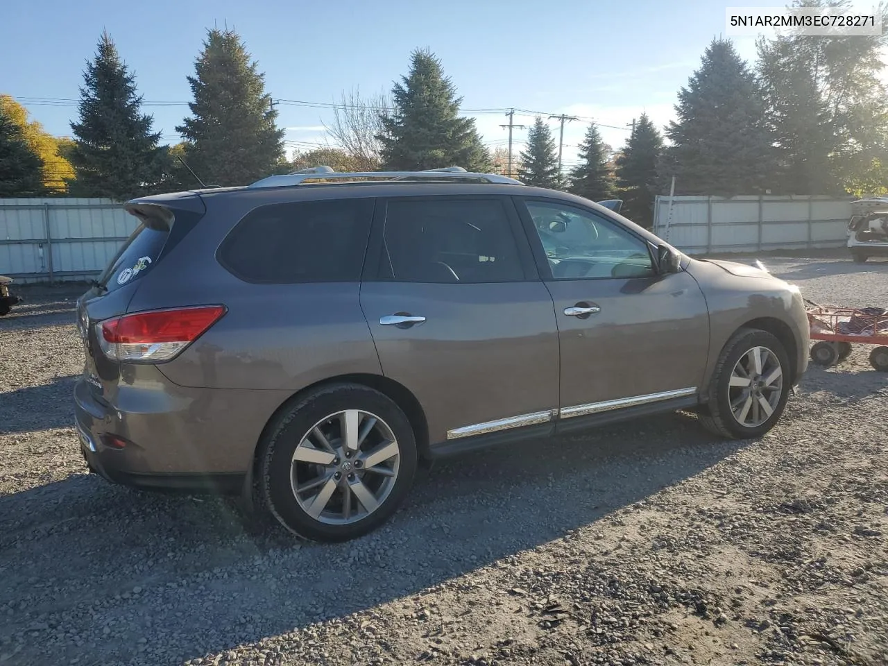 2014 Nissan Pathfinder S VIN: 5N1AR2MM3EC728271 Lot: 76926264