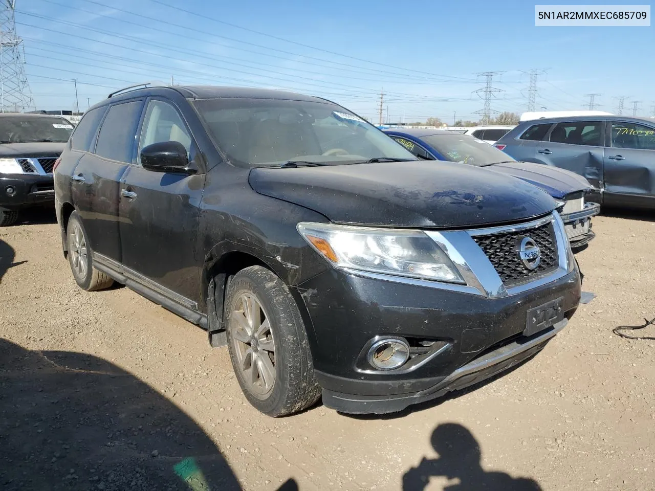 2014 Nissan Pathfinder S VIN: 5N1AR2MMXEC685709 Lot: 76929784