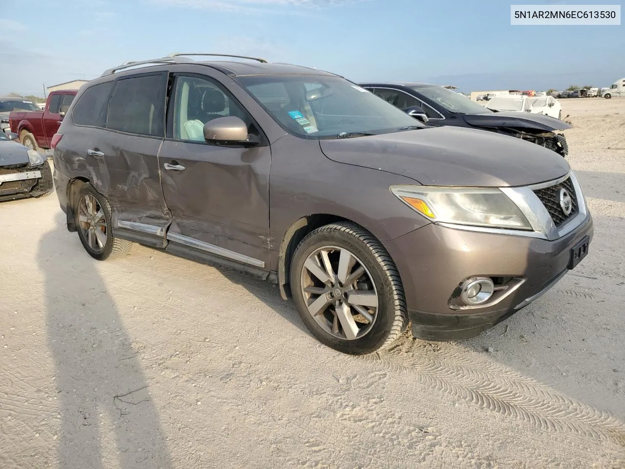 2014 Nissan Pathfinder S VIN: 5N1AR2MN6EC613530 Lot: 76977674