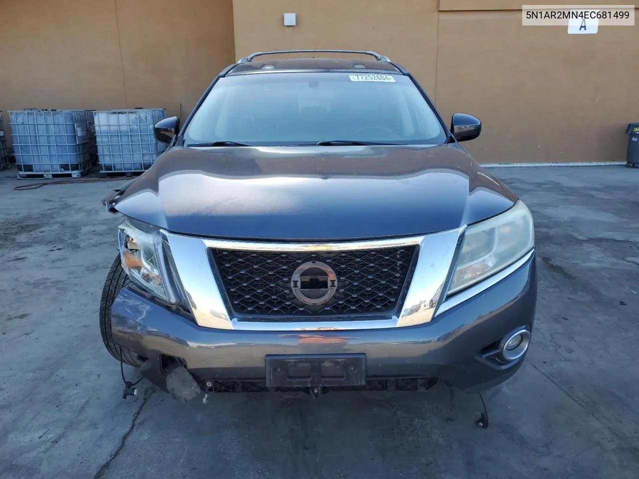 2014 Nissan Pathfinder S VIN: 5N1AR2MN4EC681499 Lot: 77252684