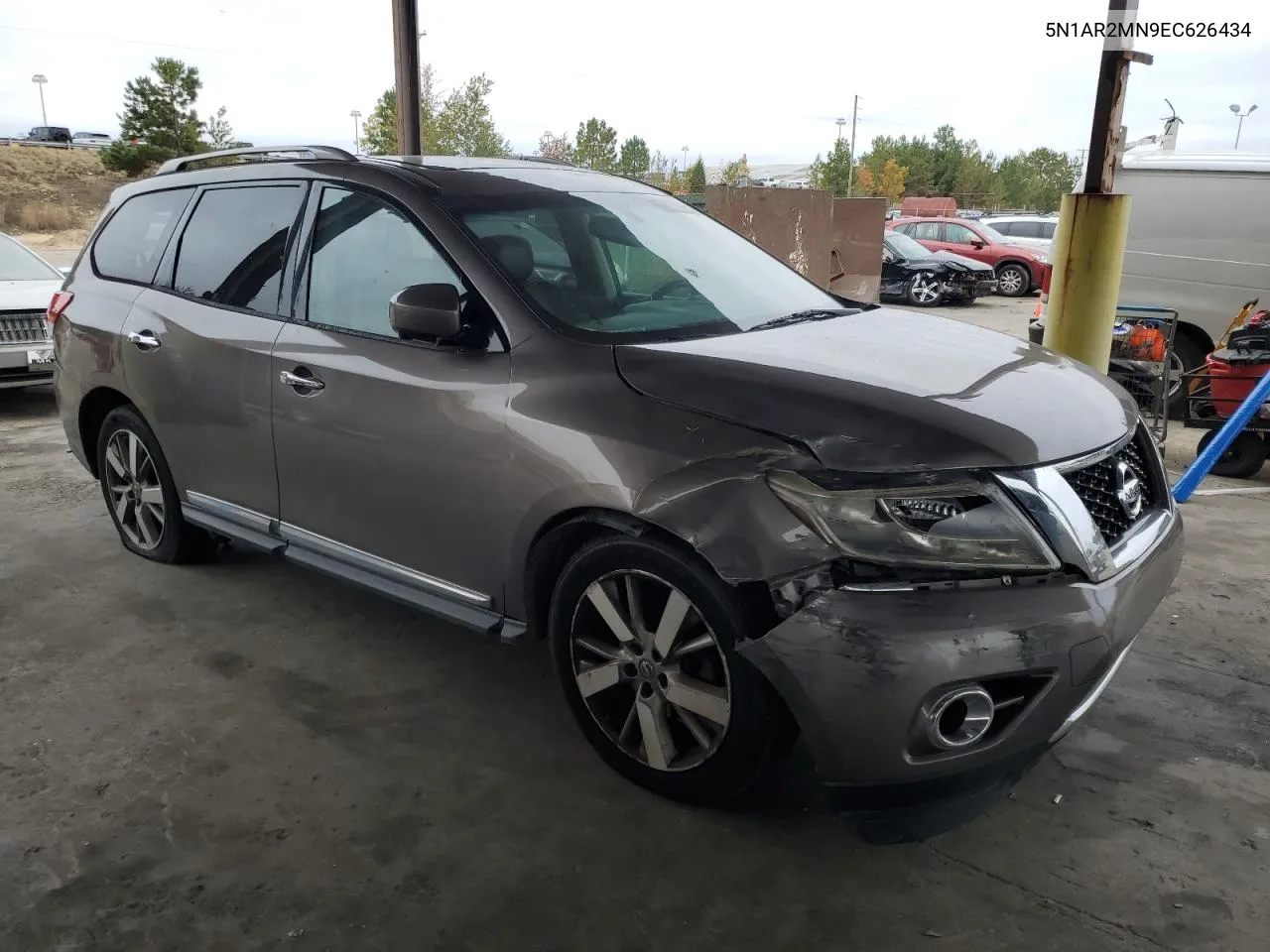 2014 Nissan Pathfinder S VIN: 5N1AR2MN9EC626434 Lot: 77308524