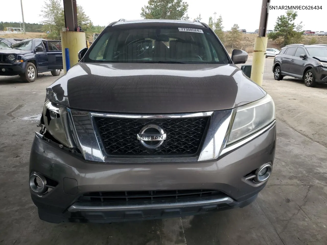 2014 Nissan Pathfinder S VIN: 5N1AR2MN9EC626434 Lot: 77308524