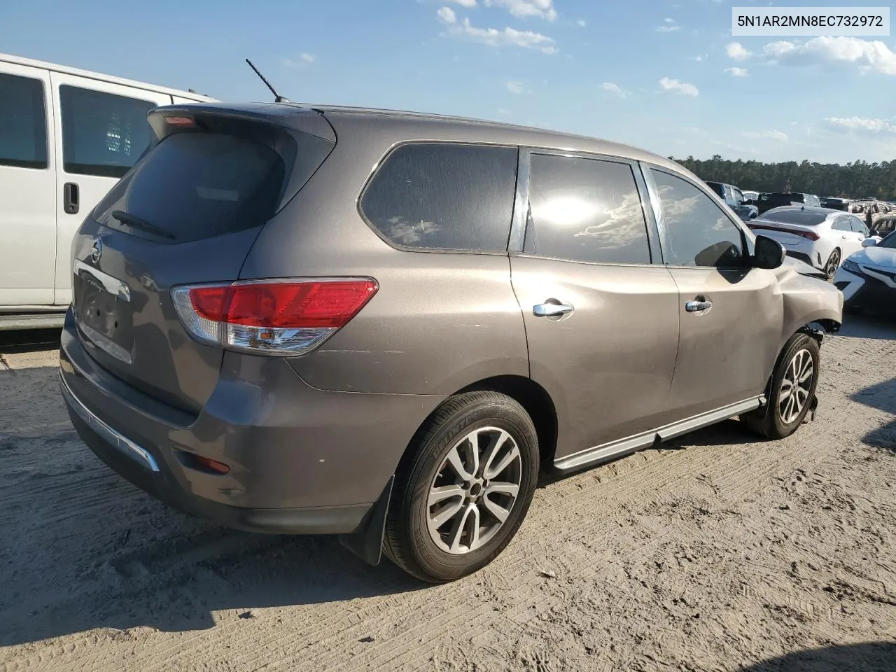 2014 Nissan Pathfinder S VIN: 5N1AR2MN8EC732972 Lot: 77422964