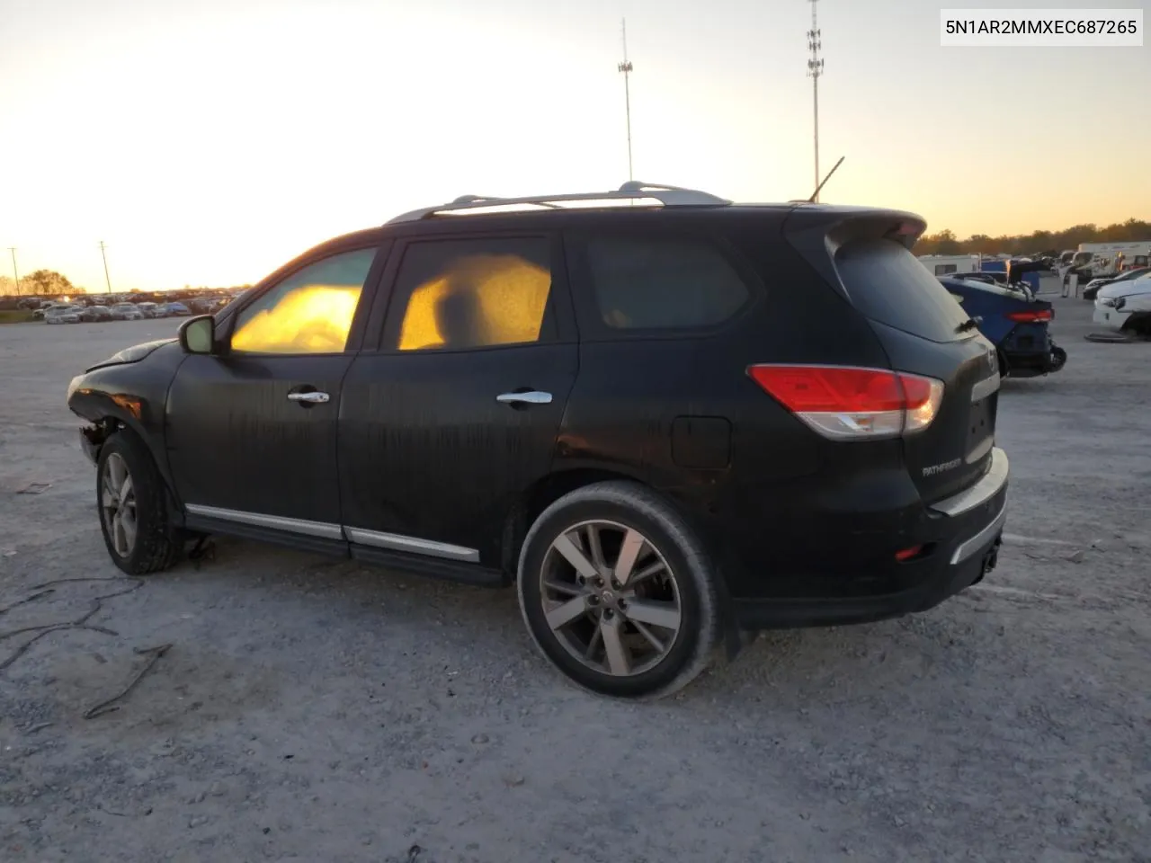 2014 Nissan Pathfinder S VIN: 5N1AR2MMXEC687265 Lot: 77438654