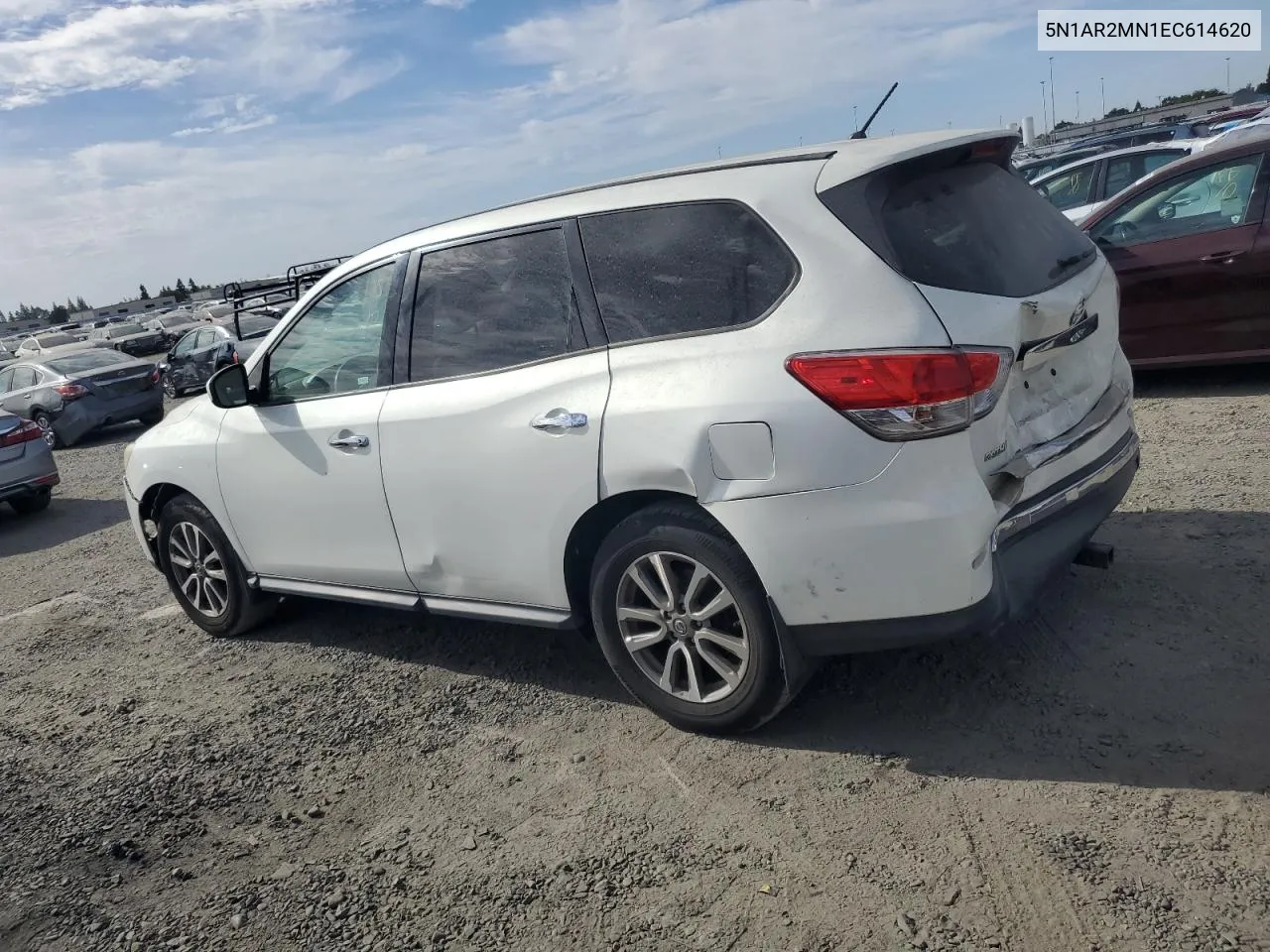 2014 Nissan Pathfinder S VIN: 5N1AR2MN1EC614620 Lot: 77503304