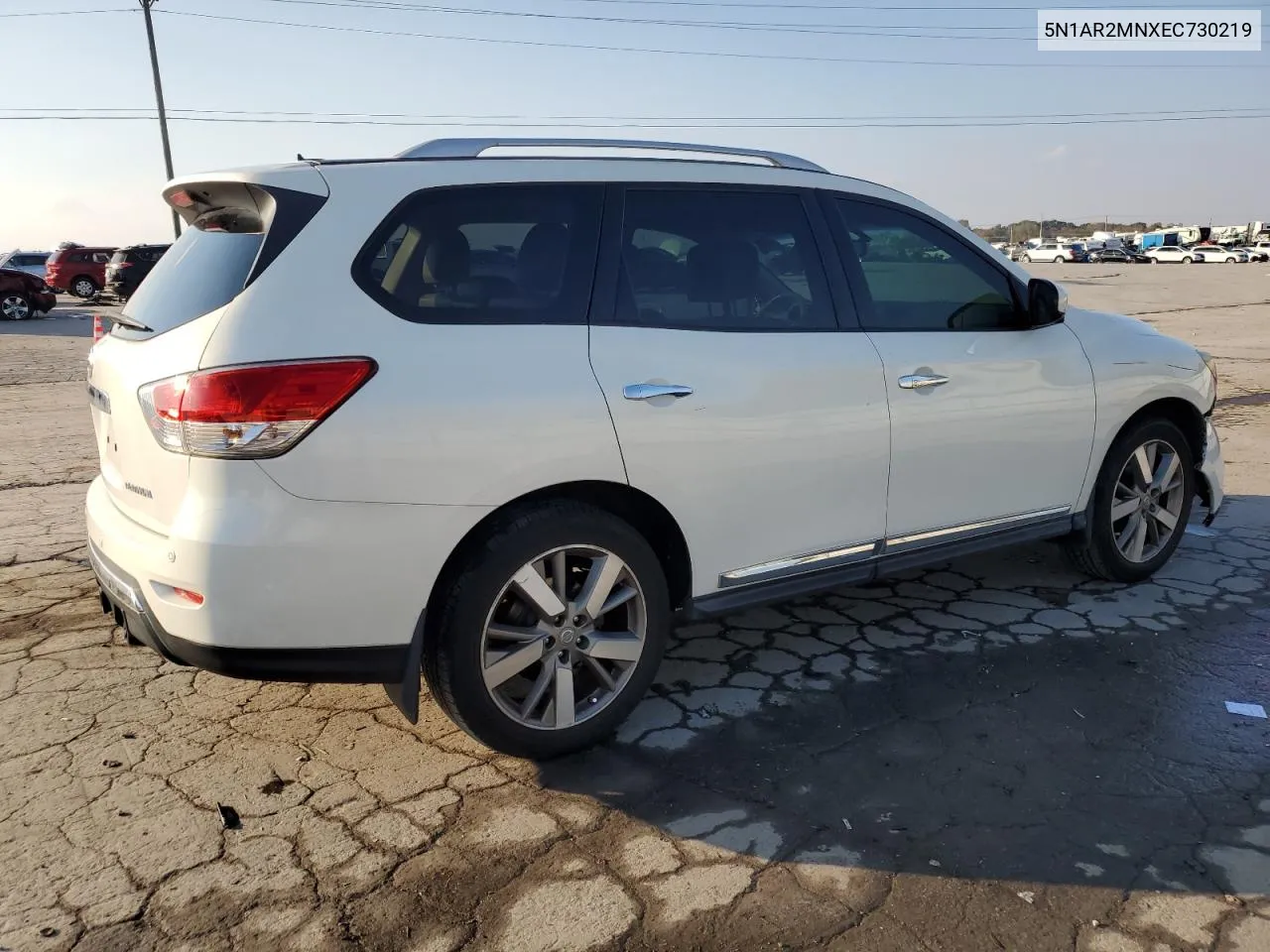 2014 Nissan Pathfinder S VIN: 5N1AR2MNXEC730219 Lot: 77698824