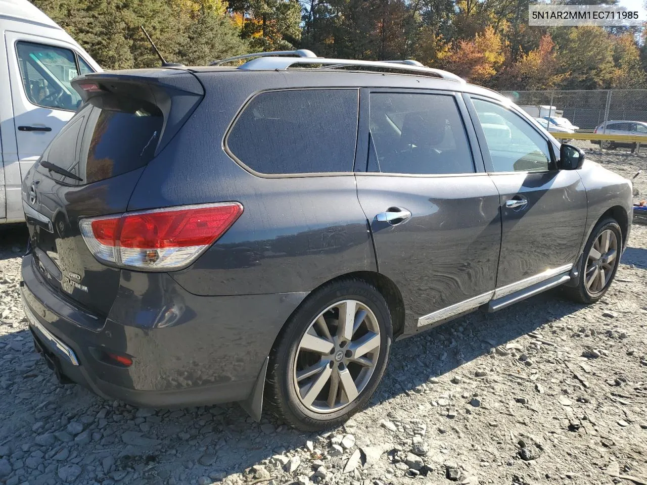 2014 Nissan Pathfinder S VIN: 5N1AR2MM1EC711985 Lot: 77732254