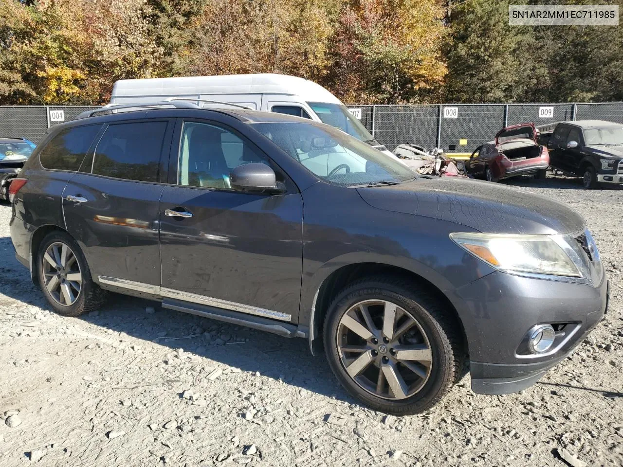 2014 Nissan Pathfinder S VIN: 5N1AR2MM1EC711985 Lot: 77732254