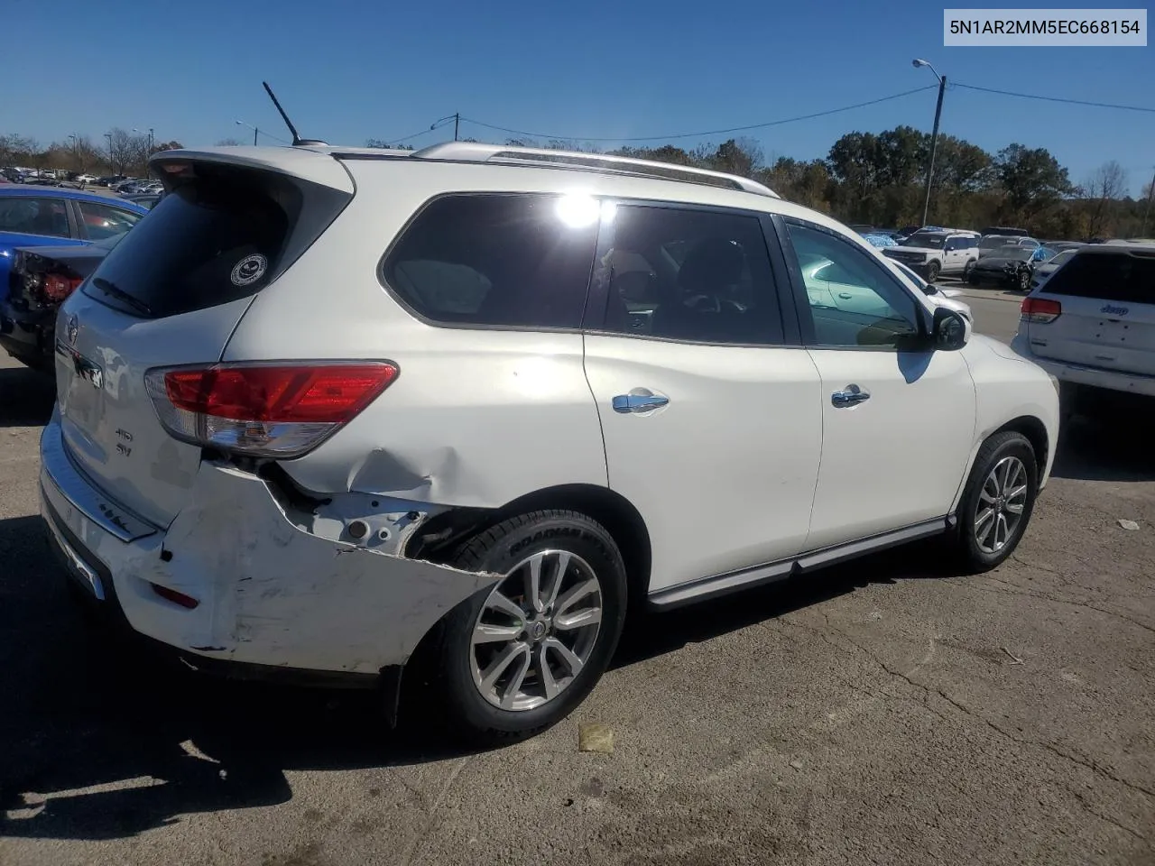 2014 Nissan Pathfinder S VIN: 5N1AR2MM5EC668154 Lot: 77773914