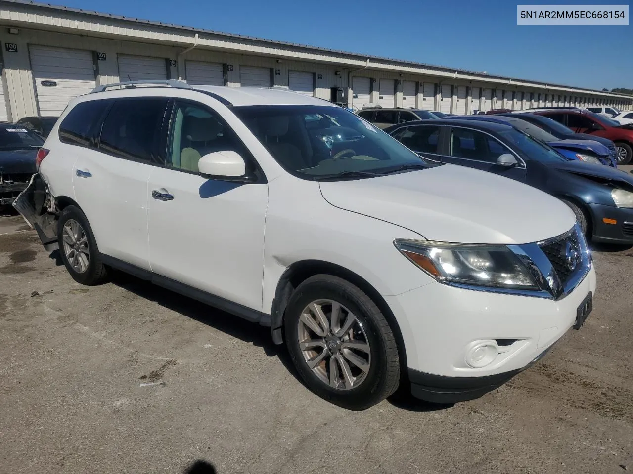 2014 Nissan Pathfinder S VIN: 5N1AR2MM5EC668154 Lot: 77773914