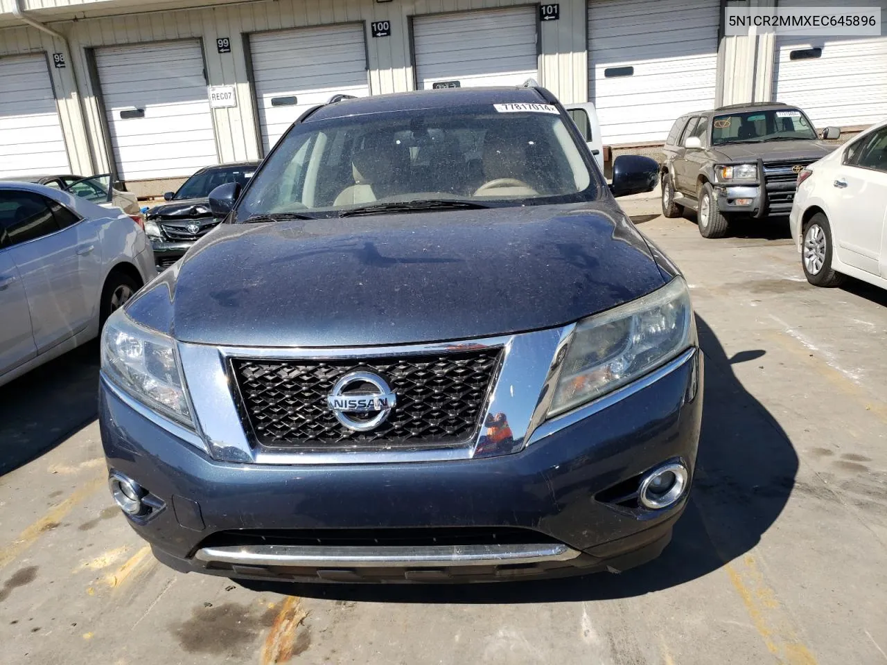 2014 Nissan Pathfinder Sv Hybrid VIN: 5N1CR2MMXEC645896 Lot: 77817014