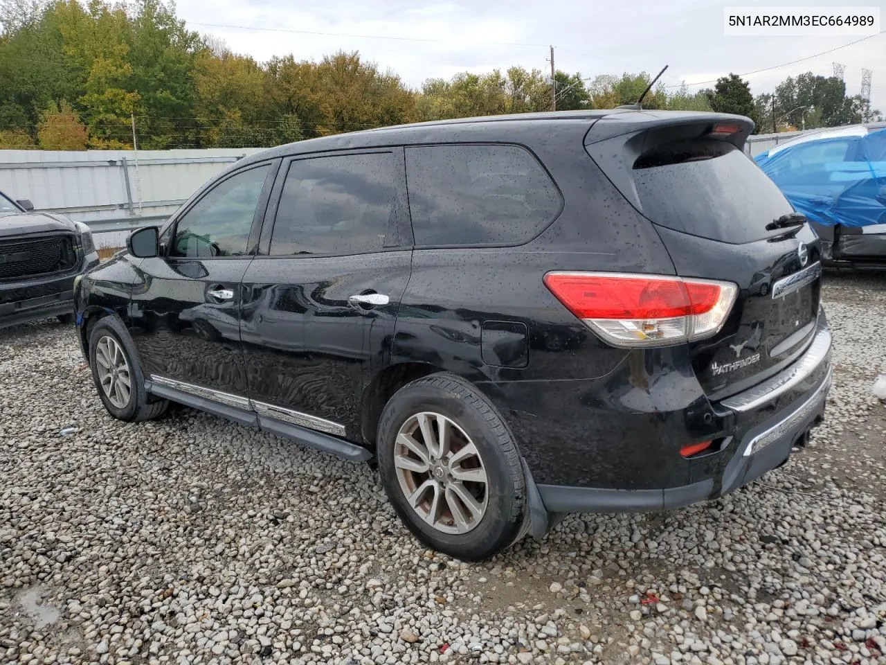 2014 Nissan Pathfinder S VIN: 5N1AR2MM3EC664989 Lot: 77835054