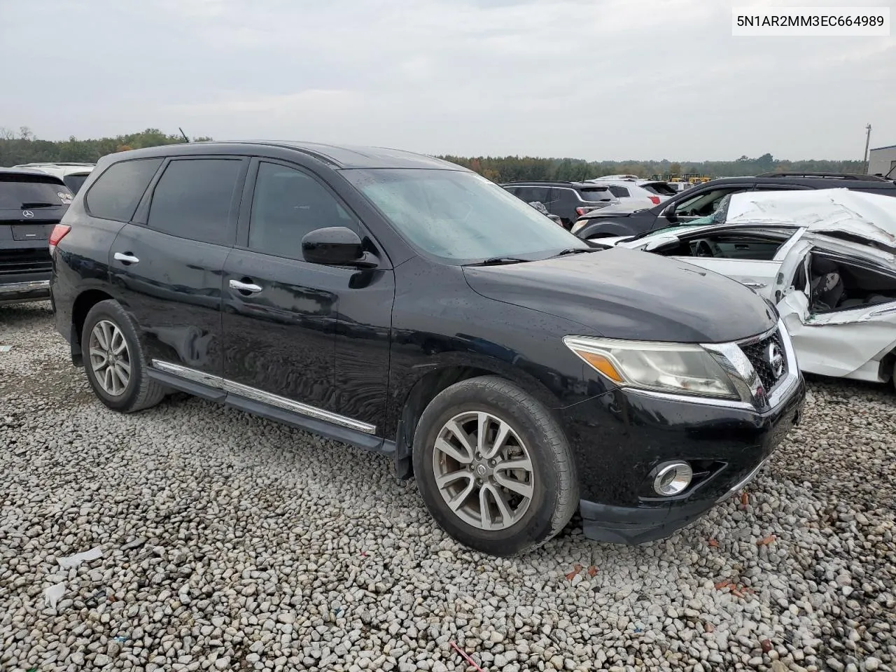 2014 Nissan Pathfinder S VIN: 5N1AR2MM3EC664989 Lot: 77835054