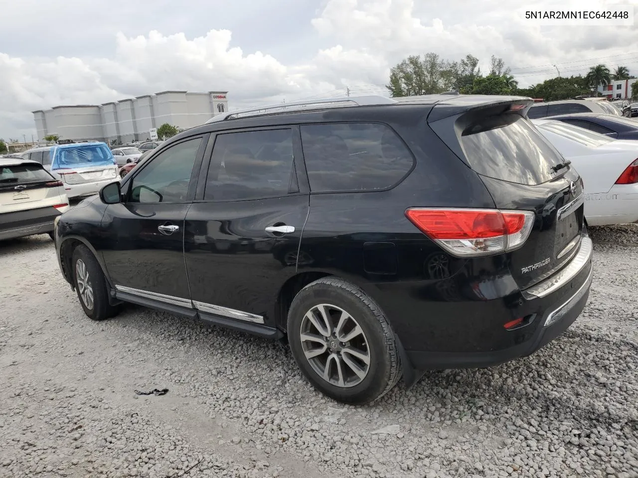 2014 Nissan Pathfinder S VIN: 5N1AR2MN1EC642448 Lot: 78031924