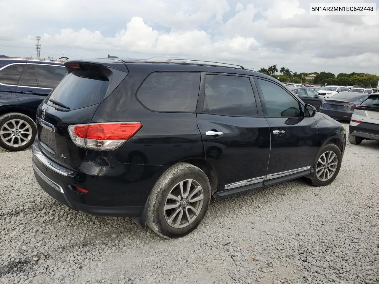 2014 Nissan Pathfinder S VIN: 5N1AR2MN1EC642448 Lot: 78031924