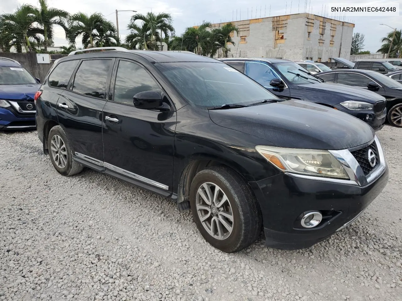 2014 Nissan Pathfinder S VIN: 5N1AR2MN1EC642448 Lot: 78031924