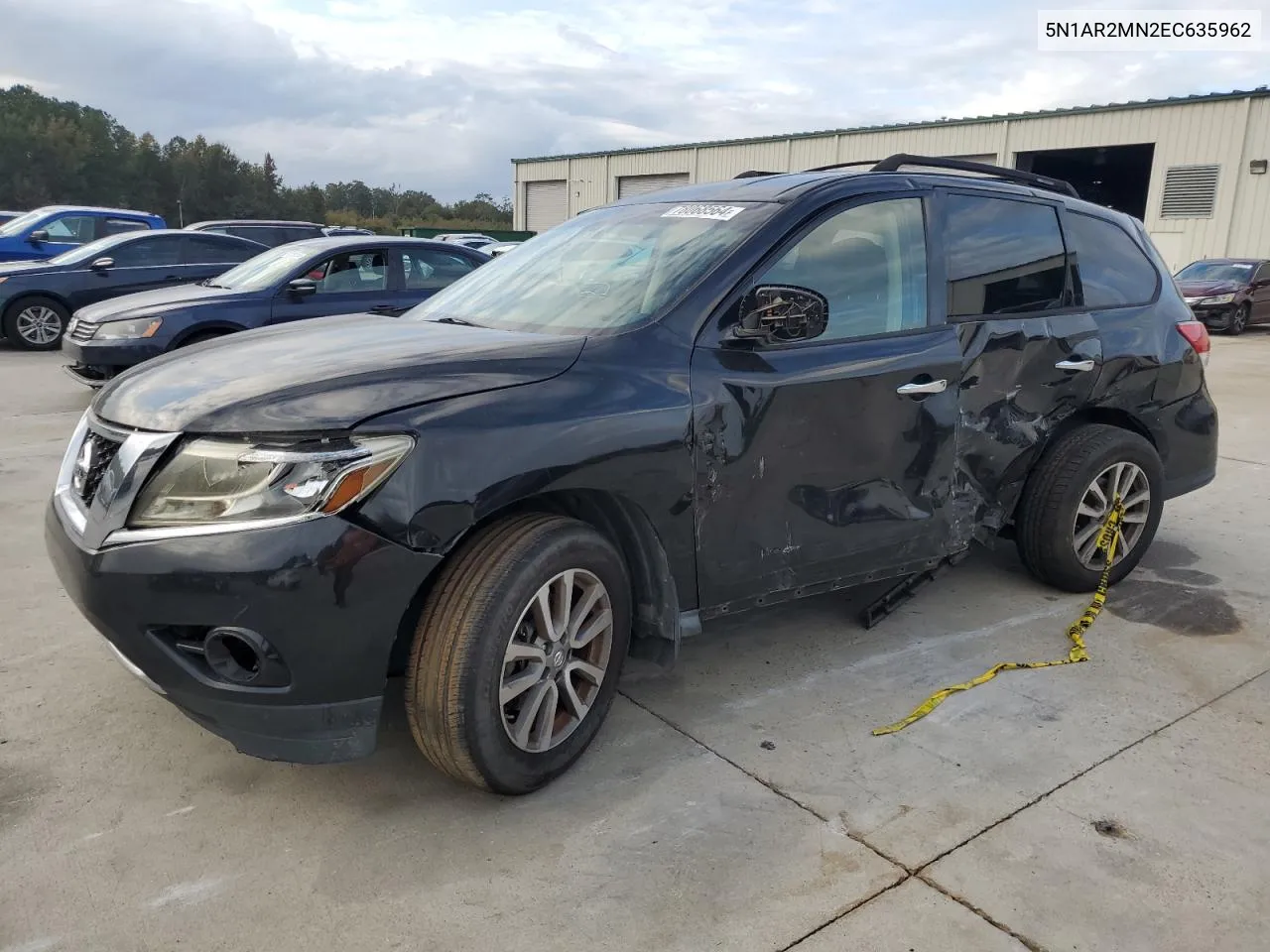 2014 Nissan Pathfinder S VIN: 5N1AR2MN2EC635962 Lot: 78068564