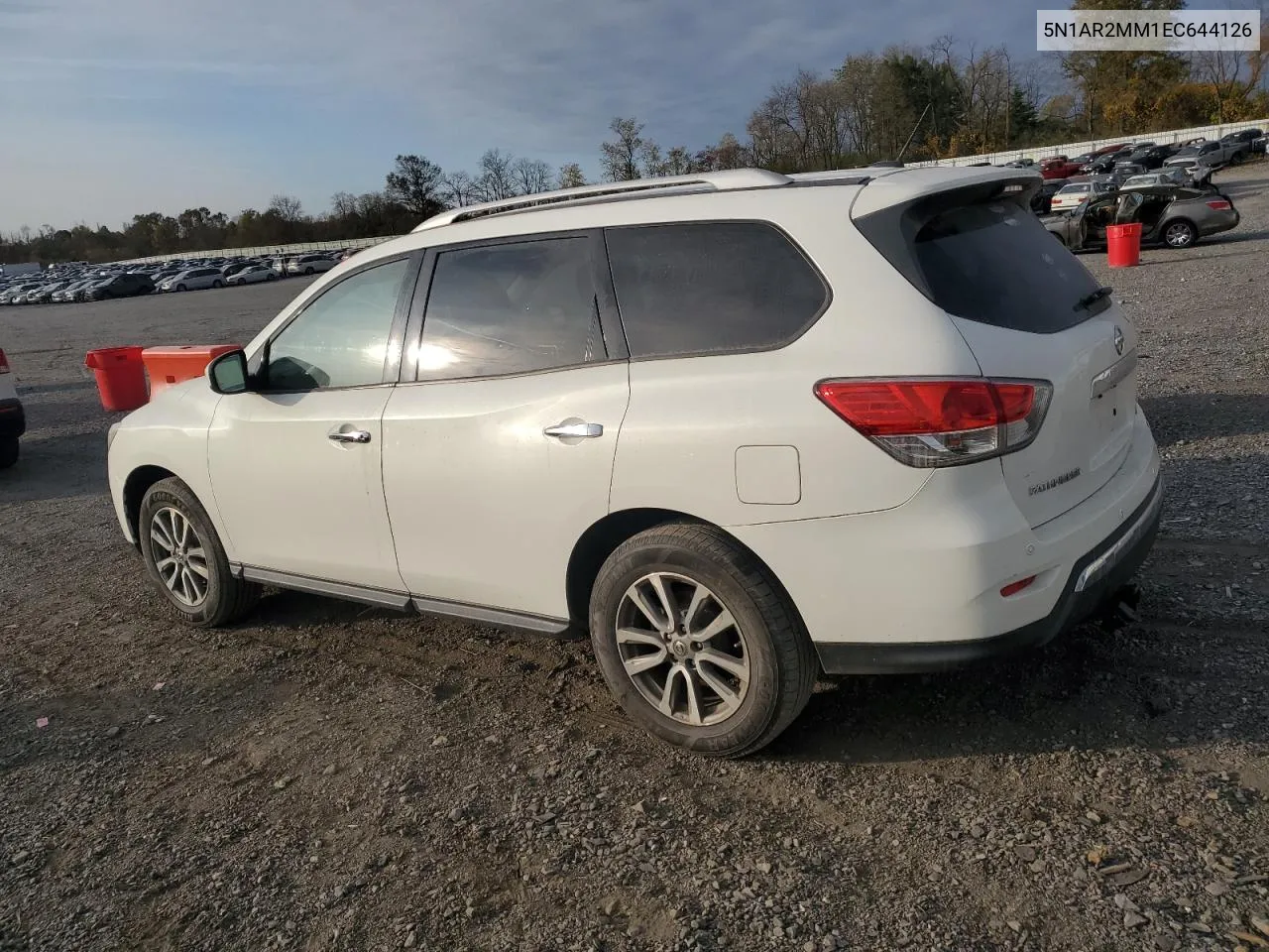 2014 Nissan Pathfinder S VIN: 5N1AR2MM1EC644126 Lot: 78181264